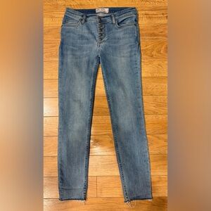 Free People Blue Denim Jeans